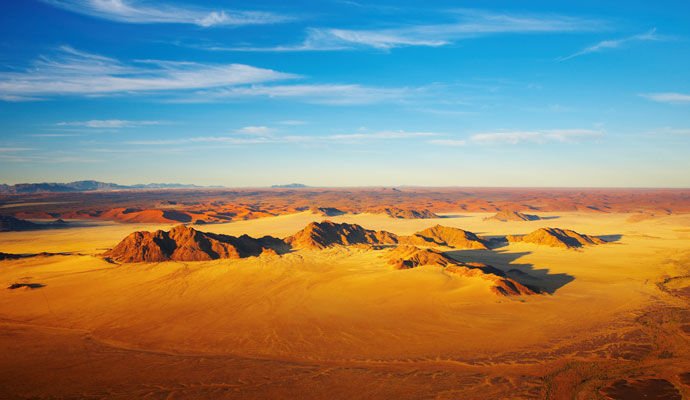 La Namibie vue d’en haut 